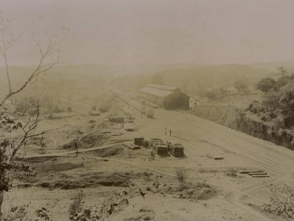 Railway station (where?)