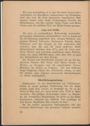 Lage und Größe.