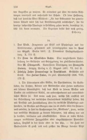 150-154 [Rezension] Das Weib