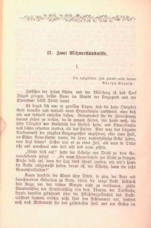 17. Zwei Mißverständnisse.