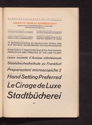 Halbfette Koralle -Schrägschrift