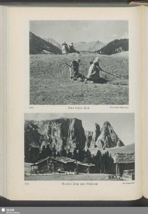Seifer Alm mit Schlern
