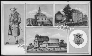 Großröhrsdorf. verschiedene Ortsansichten