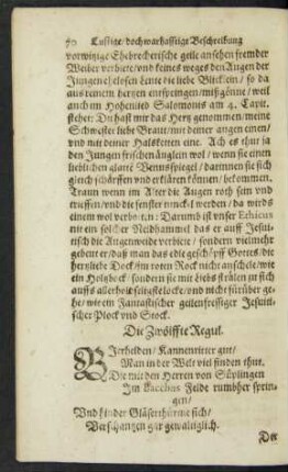 Die Zwölffte Regul.