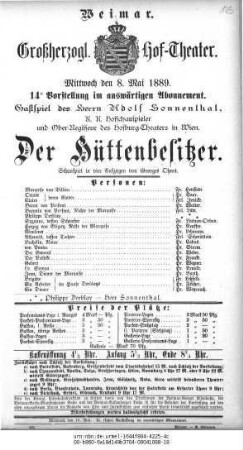 Der Hüttenbesitzer