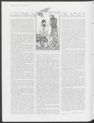 Crónica de 1827 : Dibujo de Sirio