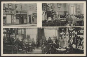 Ansichtskarte Gaststätte "Zum Onkel Otto", Mariannenstraße 4