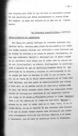 76-77, Seudo-Dionisio, el Areopagita