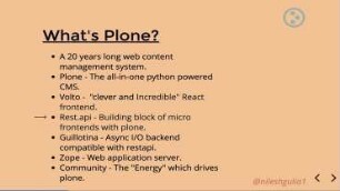 Plone: Open Source and Community