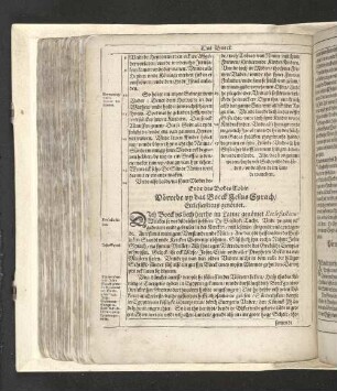 Vörrede vp dat Boeck Jesus Syrach/ Ecclesiasticus genömet.