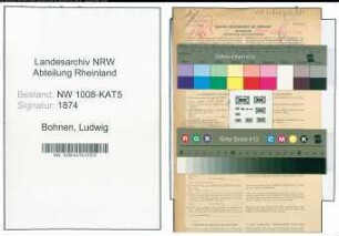 Entnazifizierung Ludwig Bohnen , geb. 04.11.1894 (Lehrer)