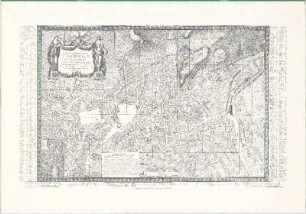 Mapa Topográfico de la Ciudad de Granada : Año De 1796