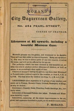 The great Metropolis, or guide to New York : for .... 1848 = Publ. 4