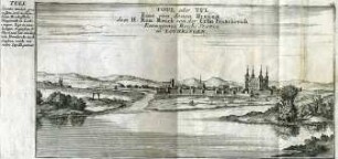 Ansicht der Stadt Toul