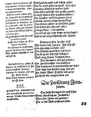 IIII. Die Zerstörung Jerusalem.