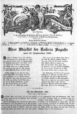 28. September 1889 Nr, 52