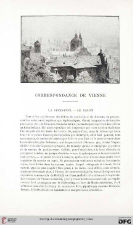 3. Pér. 17.1897: La sécession, le Salon : correspondance de Vienne