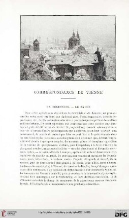 3. Pér. 17.1897: La sécession, le Salon : correspondance de Vienne