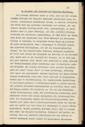 4. Kapitel: Die Herkunft der Kasseler Kaufleute
