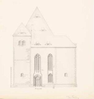 Freiberger Dom: Westansicht