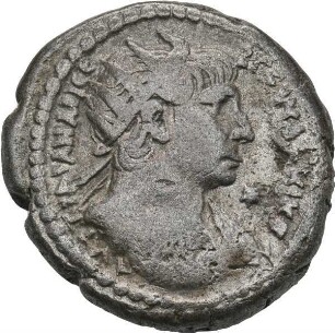 Trajan (98-117 n. Chr.): Alexandria / Ägypten, 116/117 n. Chr. – Tetradrachme