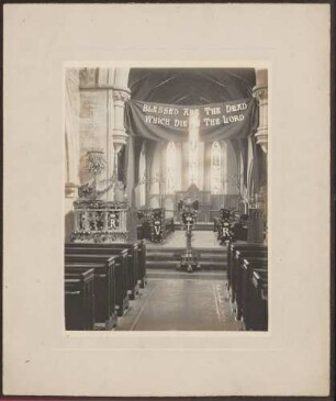 Radcliffe on Kent, "Parish Church, Memorial Service Queen Victoria".