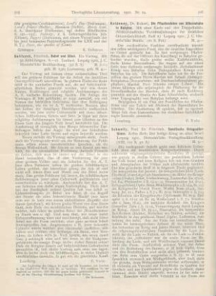 515 [Rezension] Delitzsch, Friedrich, Babel und Bibel. Ein Vortrag