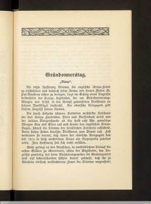 Gründonnerstag