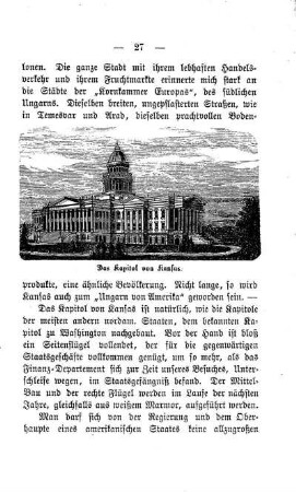 Das Kapitol von Kansas