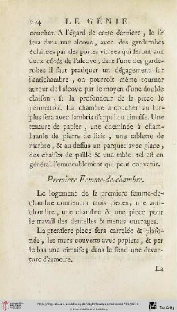 Premiere Femme-de-chambre