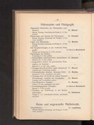 Reine und angewandte Mathematik.