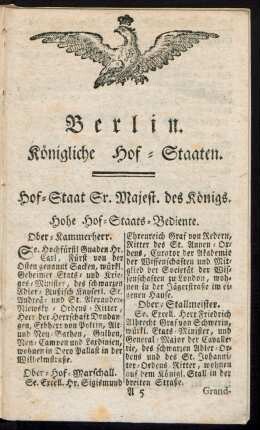 Königliche Hof-Staaten