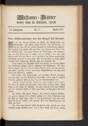 Nr. 7 April 1912