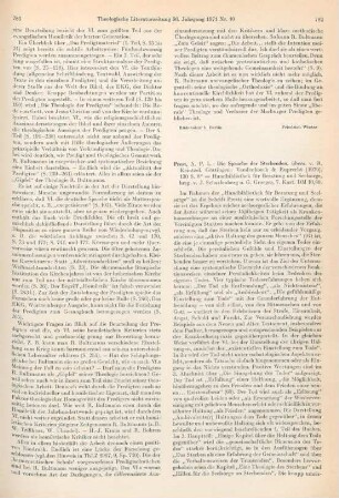 782-783 [Rezension] Prest, A. P. L., Die Sprache der Sterbenden