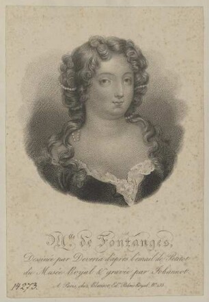 Bildnis der Marie Angélique de Fontanges