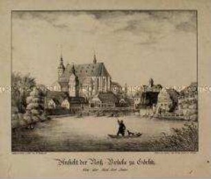 Görlitz, Neiße-Brücke von Süd-Ost (aus einer Folge)