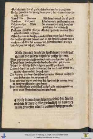 Disz hienach verschriben seind die fürsten...die alle personlich zuo costencz seind gewesen oder ir vollmächtig gewalt