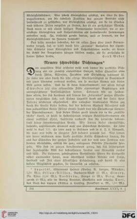 Neuere schwedische Dichtungen