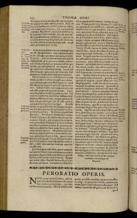 Peroratio Operis.