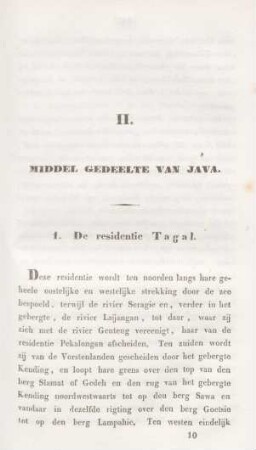 II. Middel gedeelte van Java