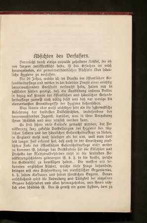 Absichten des Verfassers