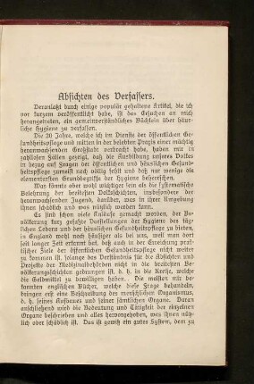 Absichten des Verfassers