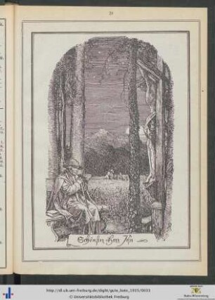 Illustration: Schönster Herr Jesu.