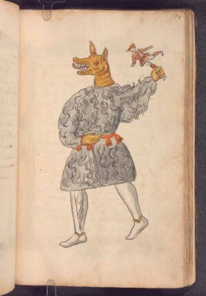 Schembartläufer 1422, Schweinsköpfiger Dämon