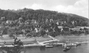 Rathen. Ortsansicht, Ansichtskarte