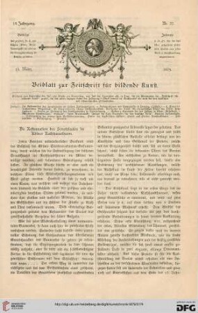 Heft 22 (13. März 1879)