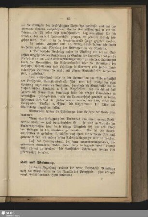 Kost und Wohnung