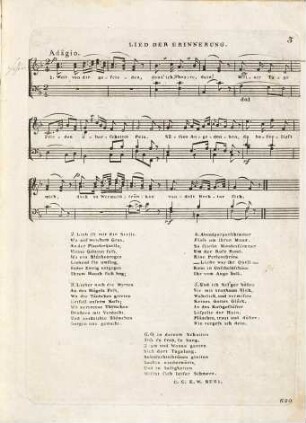 Melodien von Pleyel mit unterlegten Liedern, 3