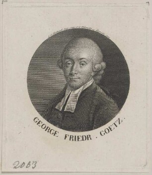 Bildnis des George Friedr. Goetz