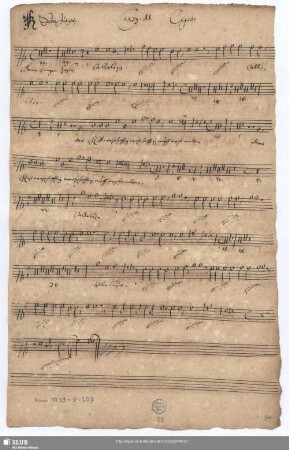 Cantus. II. Capell: